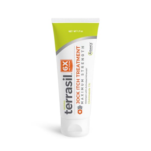 terrasil Jock Itch Treatment Cream Max...