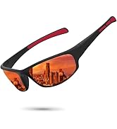 Ofwin Sports Polarized Sunglasses for Men Women Wrap Around Sun Glasses Fishing Cycling Driving R...