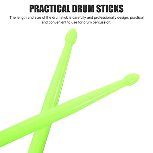 Baquetas profesionales dobles Vaguelly, 1 par, para batería, snare y jazz, agarre cómodo, para estudiantes y entrenamiento de peso, accesorios de percusión para músicos miniatura 7