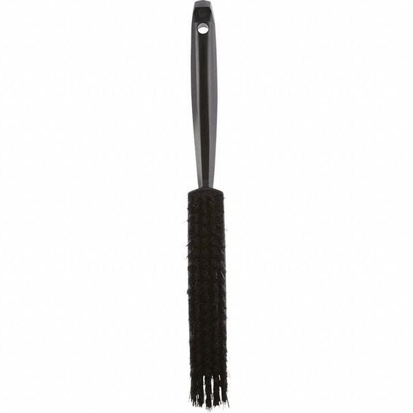 Image of 1 19 /32 in W Bench Brush, Soft, 6 3 /4 in L Handle, 7 in L Brush, Black, Plastic, 13 in L Overall - 1 Each