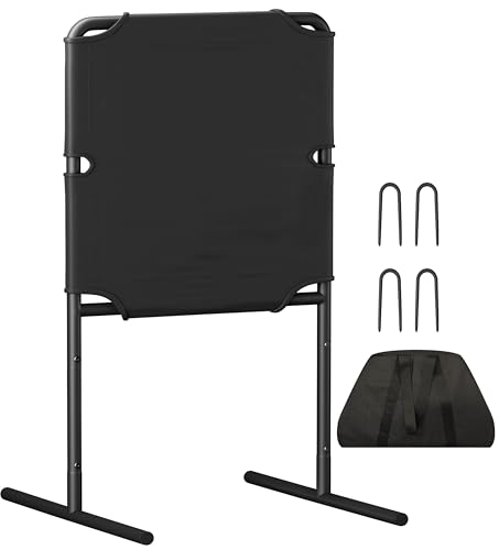Tigerden Baseball Strike Zone Target for Plastic Balls, Portable Pitching Target Stand with Base...