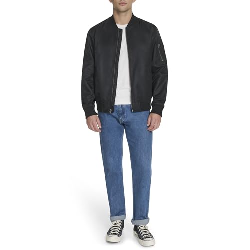 Image of Levi's Men's Flight Satin Unfilled Ma-1 Bomber