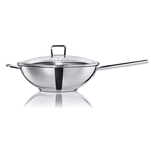Villeroy & Boch Group Vivo CW0529 Stainless Steel Wok | 53 L x 31 W x 13 H Second Image