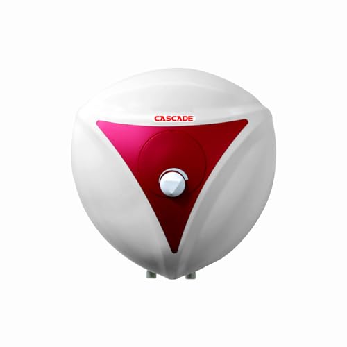 Cascade Fantaxy 15 Ltrs Storage Water Heater (Geyser) White and Pink, with FREE Installation | Advanced Safety Features | Vertical Mounting | Flat-on-wall Design | 7 Minute Hot Water Delivery Cascade Fantaxy 15 Ltrs Storage Water Heater (Geyser) White and Pink, with FREE Installation | Advanced Safety Features | Vertical Mounting | Flat-on-wall Design | 7 Minute Hot Water Delivery