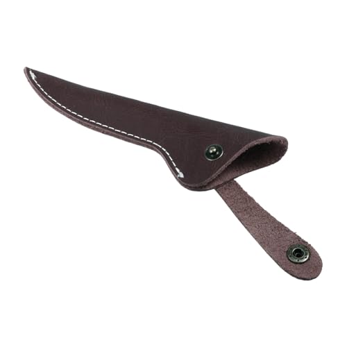 DEARMAMY Leather Scissor Pouch Holder Professional Hairdressing Scissors Storage Bag Durable and Stylish Scissor Cover for Stylists and Barbers for Home and Salon Use