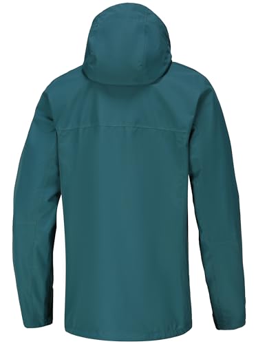 Image of NORDIC OUTLAND Mens Lightweight Hooded Waterproof Rain Jacket Breathable Raincoat Shell for Outdoor Mountain Hiking