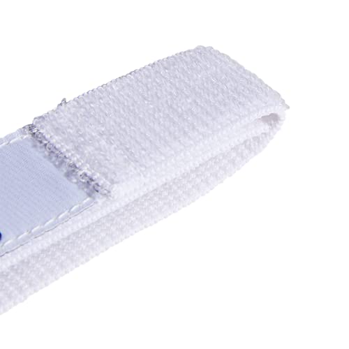 Adidas Soccer Shin Guard Strap, White, One Size #TOP4