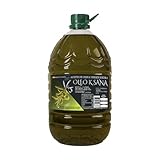 Oleo Ksana Aceite de Oliva Virgen Extra 5 Litros, Prensado en Frío, Nueva Cosecha, Sin Mezclas, Valencia con Dosificador incluido