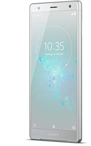 Xperia XZ2 Smartphone (14,5 cm (5,7 Zoll) IPS Full HD+ Display, 64 GB interner Speicher und 4 GB RAM, Dual-SIM, IP68, Android 8.0) Liquid Silver