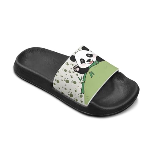 Forchrinse Girls Sandals Summer Open Toe Beach Slides Kids House Slippers Lightweight Slip-On Shower Shoes2