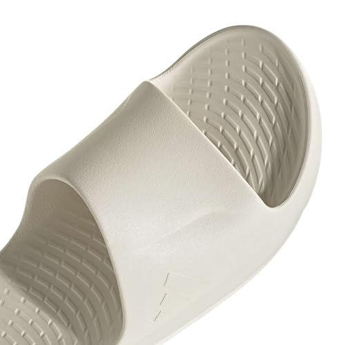 adidas Unisex Lightshift Slides, Off White/Off White/Off White, 9 by adidas - Used condition - Image 4