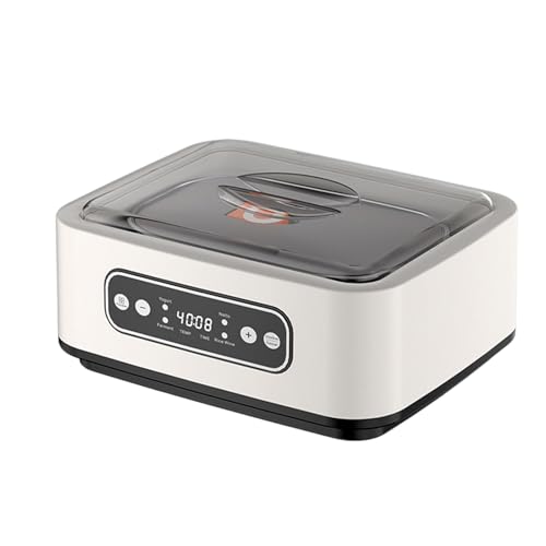 Milageto Fabricante de Yogurt eléctrico 1.6L DIY DIY BAJO COUNE Profesional Applio de postres Máquina de Yogurt automática para reuniones de Fiestas