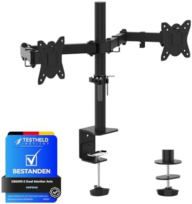 GRIFEMA GB2001-2 Braccio Doppio Monitor