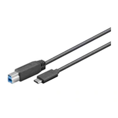 Microconnect USB3.1CB1 1M Usb C Usb B Black Usb Cable
