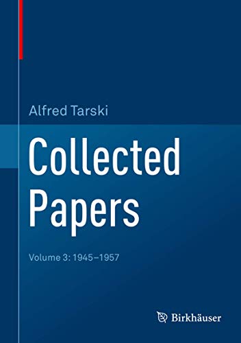 Collected Papers: Volume 3: 1945-1957