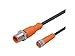 IFM VDOGF030MSS0001H03STGH030MSS-EVC217 AWG22, 50VAC/60VDC, 3AMP, Connection Cable