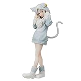 Re: Life in A Different World from Zero Figure Anime, PVC Emilia Figure Statue Toy Collectible Decoration Ornament Gift for Anime Fans(Size:20,5cm)