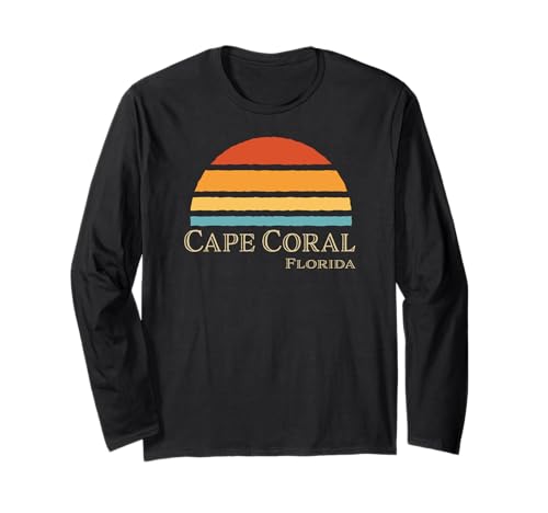 Cabo Retro Coral Florida Manga Larga