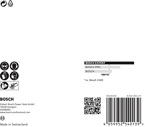 Bosch Disco de Lixa EXPERT M480 125mm G180, 5 peças