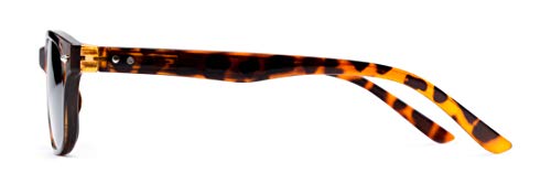 Readers.com Reading Sunglasses: The Key West Reading Sunglasses Plastic Retro Square Style For Men And Women - Tortoise With Smoke, 1.75 #TOP2