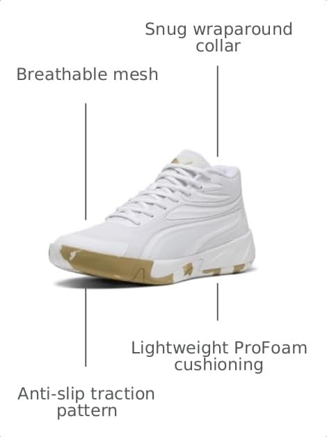 Image of Puma Men's Court Pro Basketball Shoes