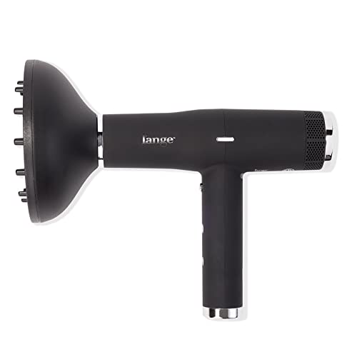 Image of L'ANGE HAIR Le Styliste Hair Dryer | Quiet Brushless Blow Dryer with Diffuser, 1875 Watts for 4X Faster Drying, 3 Heat & Speed Settings