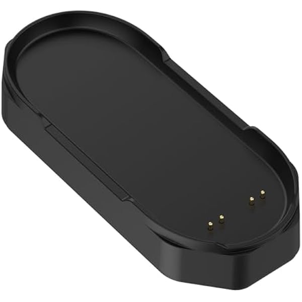 Stacja ładująca Dyktafon AI ze Złączem Magnetycznym do Szybkiego ładowania Przez 2 Godziny, Idealna do Domu lub w Podróży, Port USB C, Kompaktowy Rozmiar (Czarny)