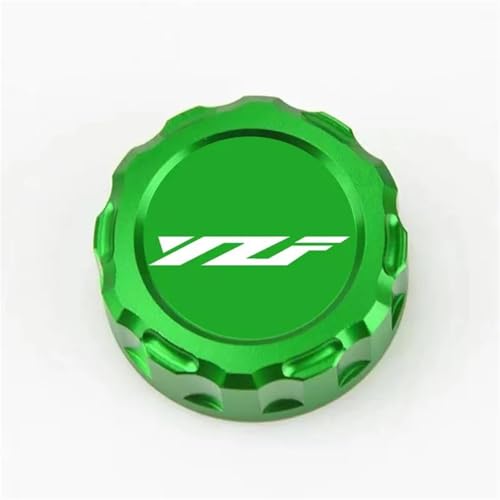 �ی�A�N�Z�T���[ �I�[�g�o�C�A�N�Z�T���[ CNC ���A�u���[�L�t���[�h���U�[�o�[�L���b�v�V�����_�[�R�[�u �ɓK�����郄�}�n YZF-R125 2014-2023 YZF-R7 2021-2023 YZF-R3 2015-2023(Green)