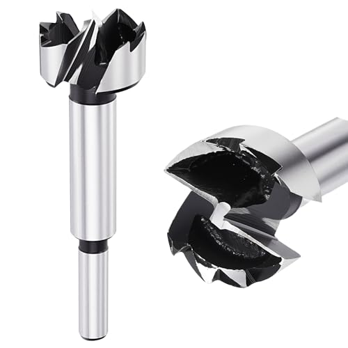 Image of DTGN 26mm Forstner Drill Bit 1-1/32" Multi-Tooth Carbon Steel 1Pack Silver