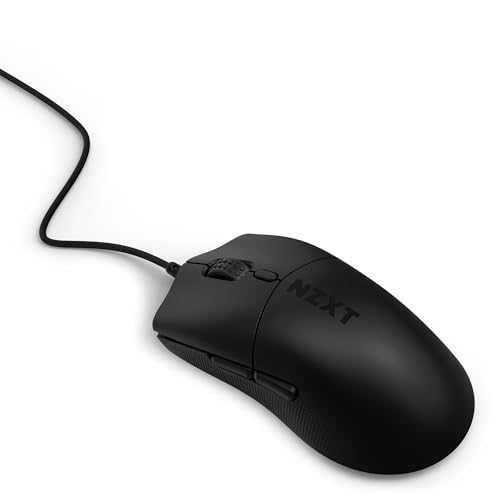 Lift 2 Symm | Mouse gaming con cavo simmetrico leggero | Design leggero 58 g | Polling rate 8K | Switch ottici | Sensore ottico 26K DPI | Piedini 100% PTFE | Nero - Mouse gaming - Immagine 3