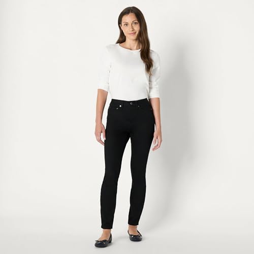 Image of Amazon Essentials Women's High Stretch Mid-Rise Skinny Jeans
