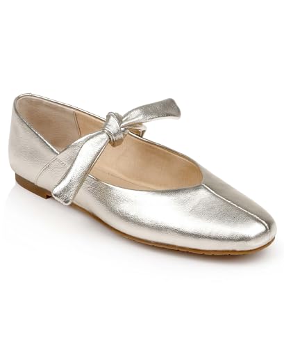 Jewel Badgley Mischka Taylore Round Toe Mary Jane Flats