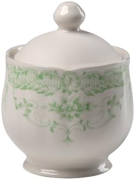 BITOSSI Rose Sugar Bowl Colour: Green
