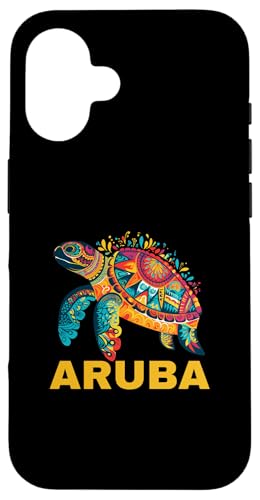Aruba Souvenir �A���o�̂��y�Y �X�}�z�P�[�X iPhone 16 �p