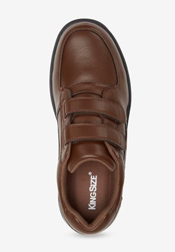 KingSize Men's Double Adjustable Strap Comfort Walking Shoe2