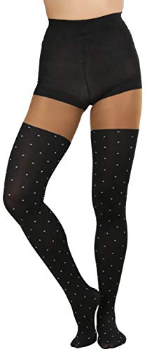 Image of ToBeInStyle Women's Cute Thigh High Printed Character Tights