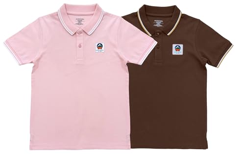 Image of Aventura Boys Polo T-Shirt Combo Pack of 2 - 100% Cotton Half Sleeve Collar T-Shirts for Boys (Age 5-12 Years)