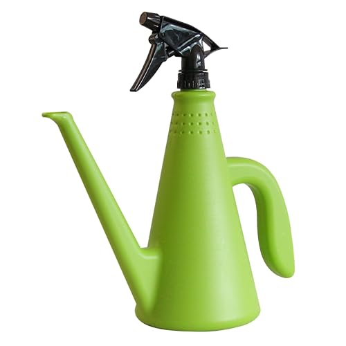 Riegue con rociador de 850 ml de Longitud de riego de Picos de Largo Lata de Agua y Modo de nebulización de Botellas de pulverización de Doble propósito Mister para Planta de Interior al Aire Libre