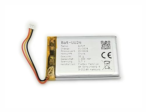 Batteria per baby monitor GHB UU24, HelloBaby HB24, HB32, SM24, UU Infant Babyfon