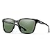 SMITH Shoutout Sunglasses ? Performance Sports Active Classic Sunglasses ? For Men & Women ? Black + Grey Green ChromaPop Polarized Lenses