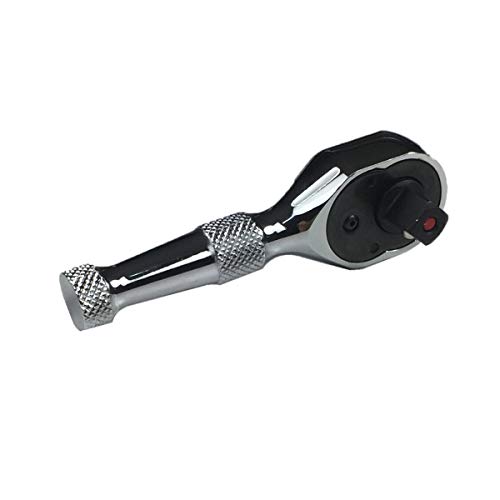 Craft-Equip 3/8" extra kurze Ratsche 105mm Mini Knarre Stubby Umschaltknarre CrV Cover