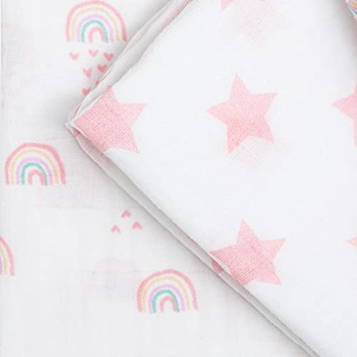 Kit De Presente Papi Soft Com Naninha Contem 03 Peças, Papi Textil, Rosa