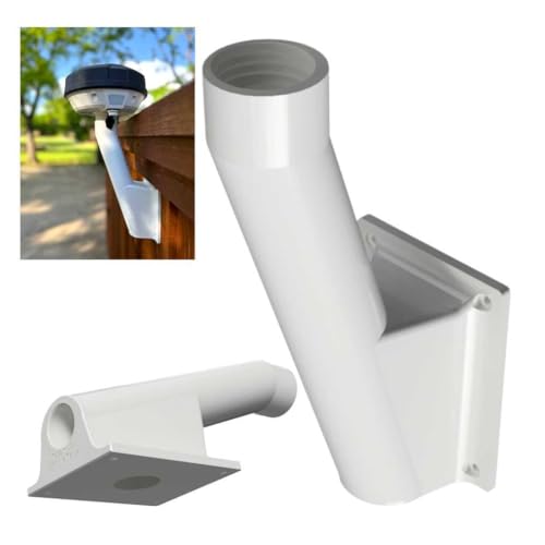 RTK Antenna Wall Mount for Mammotion Luba 2 & Yuka - Heavy-Duty Outdoor Bracket for Optimal Signal