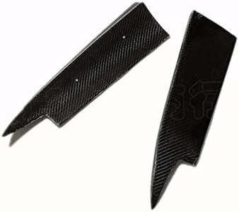 Eppar® New Carbon Fiber Rear Lip Spoiler 2PCS Compatible with Mercedes Benz CLA Class C117 2013-2018 CLA180 CLA200 CLA220 CLA250