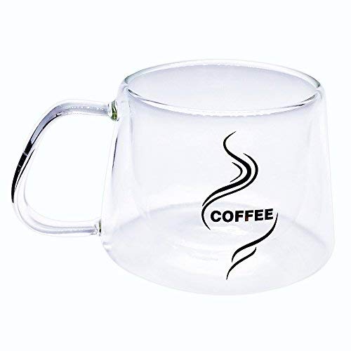 Buy Warelegant Coffee Cup Set (6.8 oz, 200 ml) Espresso Borosilicate