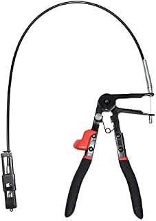 CNWOOAIVE Hose Clamp Pliers, Flexible Wire Long Reach Hose Clamp Plier, Flexible Spring Clamp Pliers, Car Maintenance Repair Tools for Fuel Pipes, Oil Pipes, Radiator