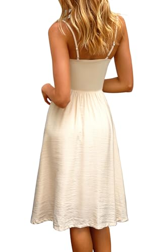 Image of CHYRII Women Fashion Summer 2025 Sweetheart Neck Spaghetti Straps Corset A-Line Long Sundress Midi Dress