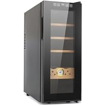 Cigar Humidor Humidifiers Electric, 35L Cigar Humidors with Cooling and Heating Function, 250 Counts Capacity Cigar Humidor Humidifiers with Constant Temperature Controller