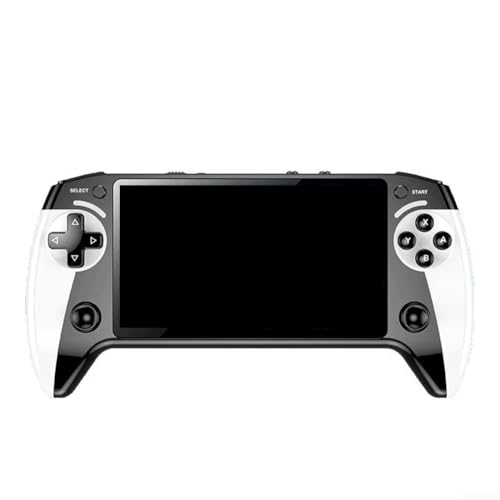 MoSundi X9 - Consola de juegos portátil retro de 5.5 pulgadas, pantalla IPS de 800 x 480, resolución de 6200 + juegos para múltiples emuladores, salida de TV, almacenamiento expandible para