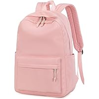 School Backpack for Teen Girls Women Laptop Backpack College Bookbags Middle School Travel Work Commuter Back Pack(Pink)